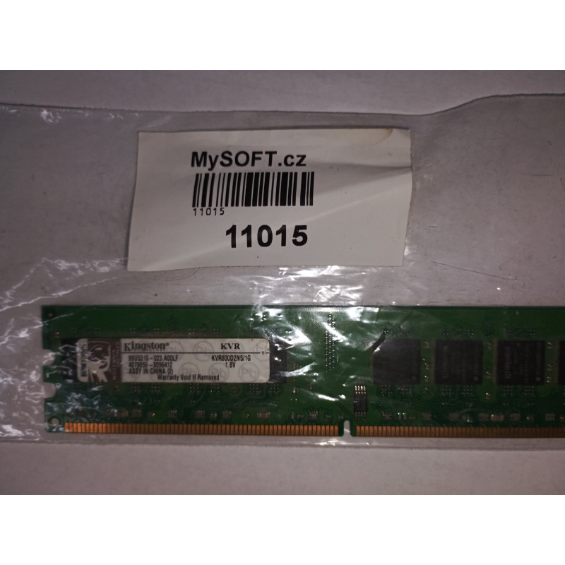 RAM (11015) Kingston 99U5316 - 023 - AD0LF - 4079859 - 3096412 1GB - KVR800D2N5 1.8V