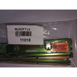 RAM (11018) KINGMAX 512MB DDR - 500 - IC 32MBx8 s chlazením
