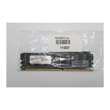 RAM (11007) Infineon SDRAM 32Mx64 PC2700U - 25330 - A0 - 256MB, DDR 333 CL2.5