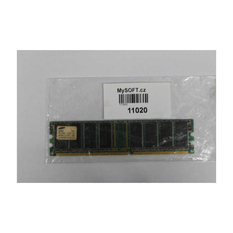 RAM (11020) Samsung 256MB DDR PC2100 - CL2.5 - 25330 - A0 - CB0 - M368L3223DTL - 0242 Korea