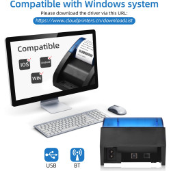 Pokladní tiskárna 58mm pevná instalace