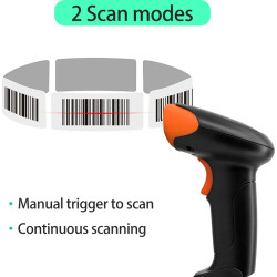 Přenosný snímač čárových kódů 1D/2D/QR
