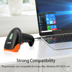 Přenosný snímač čárových kódů 1D/2D/QR