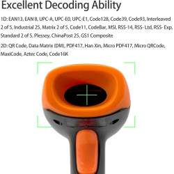 Přenosný snímač čárových kódů 1D/2D/QR