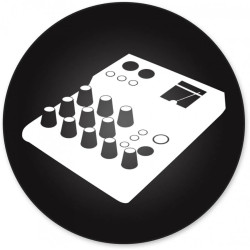 Audio kabel 10m - prodlužovací, male konektory: 1× XLR3, female konektor 1× XLR3, rovné zakončení, ZELENÝ