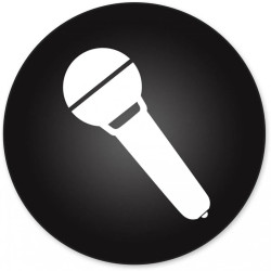 Audio kabel 3m - prodlužovací, male konektory: 1× XLR3, female konektor 1× XLR3, rovné zakončení, MODRÝ