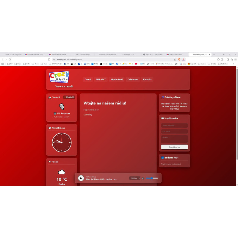 Radio Web System
