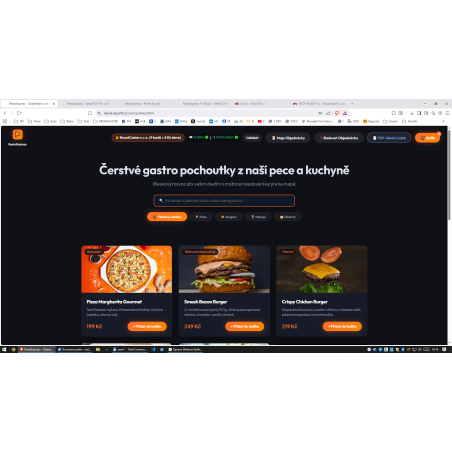 RestoExpress - kompletní systém pro restauraci s rozvozem a online objednáním