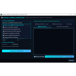 Hlavní obrazovka v dark mode