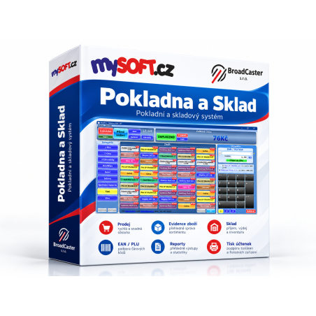 Pokladna a Sklad