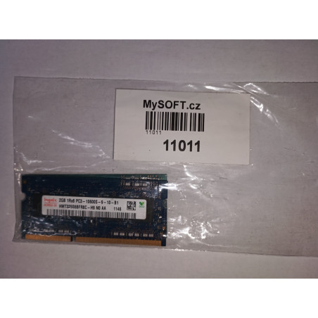 RAM (11011) 2GB 1Rx8 PC3 - 10600S - 9 - 10 - B1